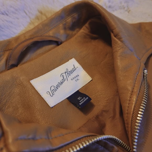 Faux Lather Jacket - Picture 7 of 8